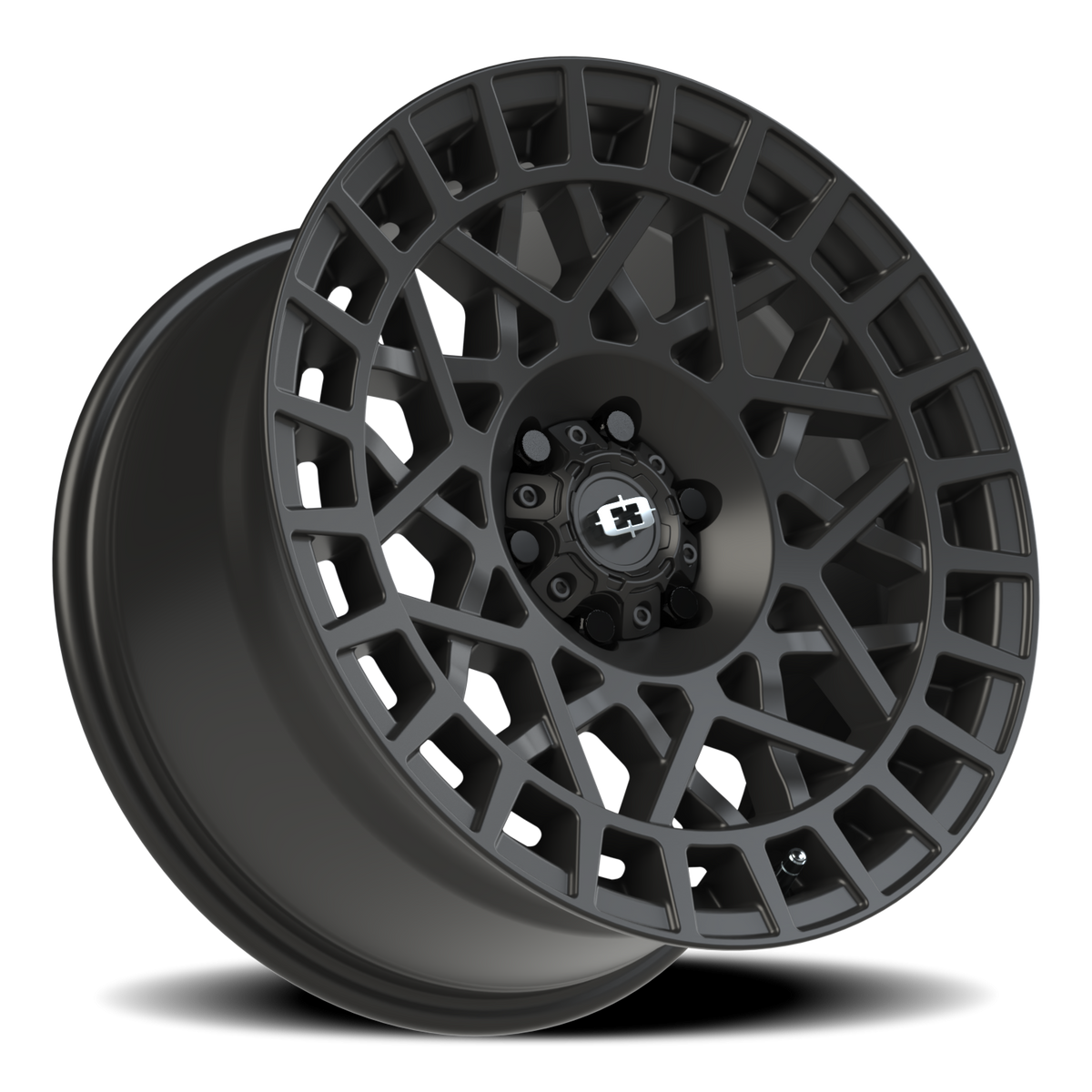 Vision Wheel 349 Satin Black 17x8.5 +12 6x120mm 66.9mm - Wheelwiz