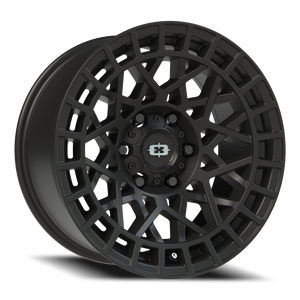 Vision Wheel 349 Satin Black 17x8.5 -12 6x139.7mm 106.2mm - Wheelwiz