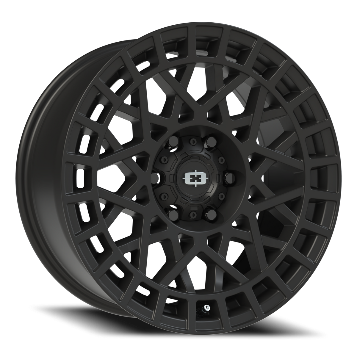 Vision Wheel 349 Satin Black 18x8.5 +12 6x139.7mm 106.2mm - Wheelwiz