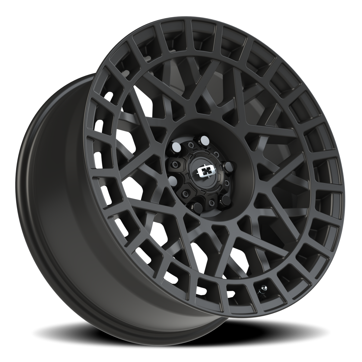 Vision Wheel 349 Satin Black 18x8.5 +12 6x114.3mm 76.1mm - Wheelwiz