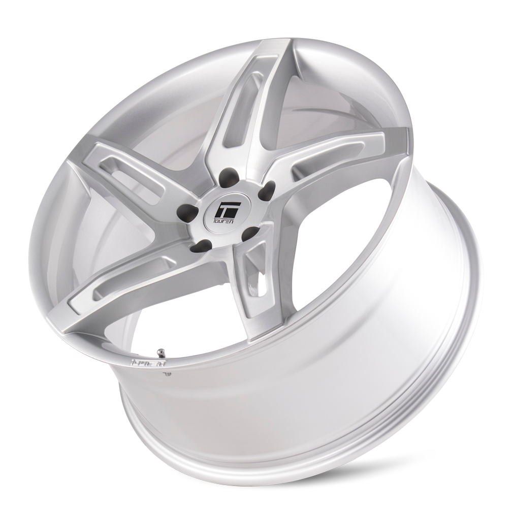 Touren TF04 Gloss silver brushed 18x8 +40 5x114.3mm 72.6mm - WheelWiz