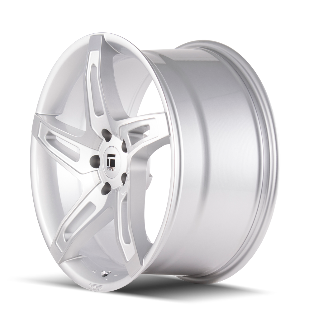 Touren TF04 Gloss silver brushed 20x9 +35 5x112mm 66.56mm - WheelWiz