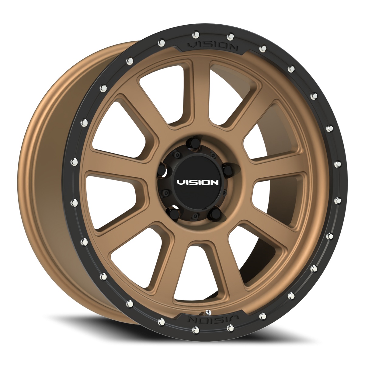 Vision Wheel 350 Bronze 20x9 +12 5x150mm 110.2mm - Wheelwiz