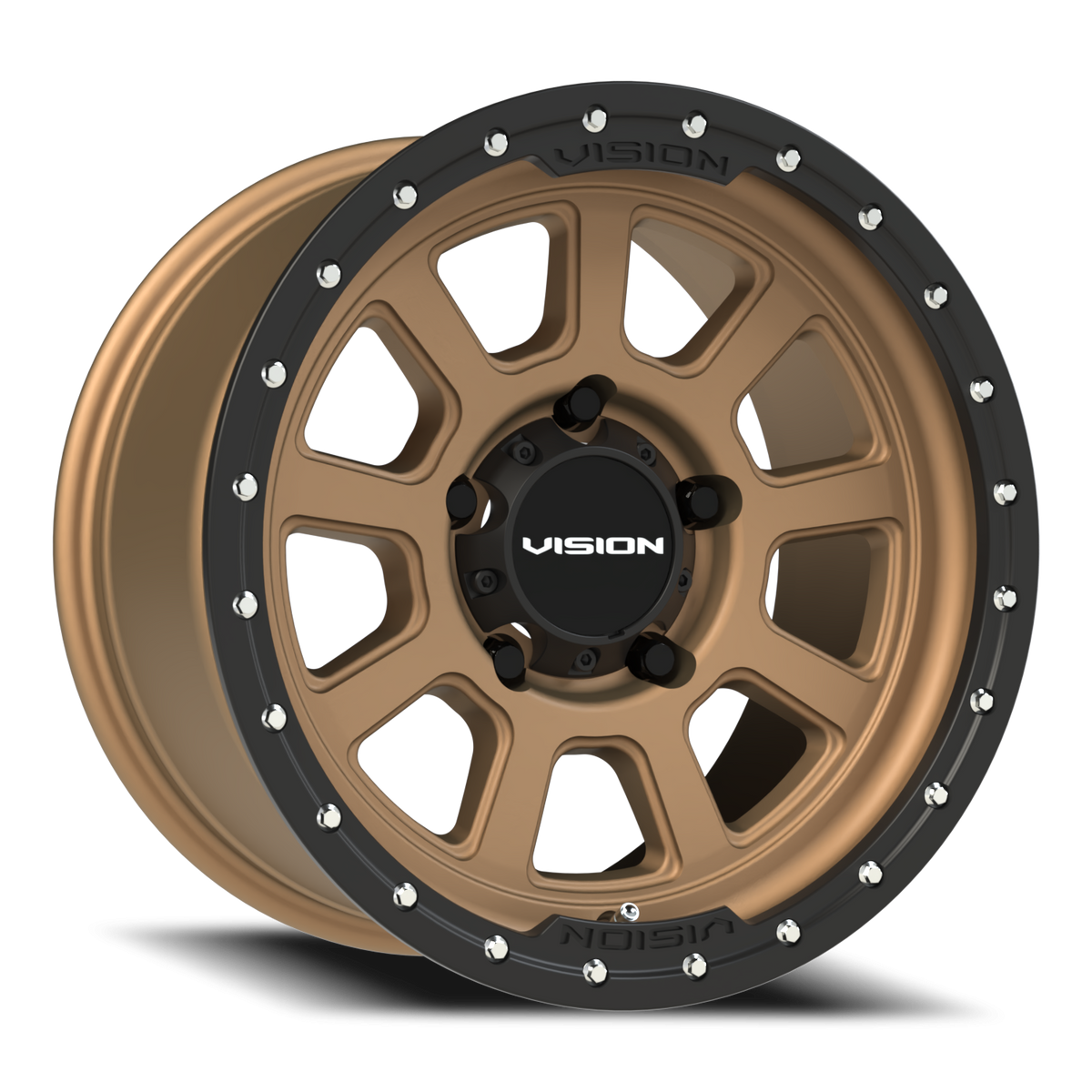 Vision Wheel 350 Bronze 17x9 +12 5x150mm 110.2mm - Wheelwiz