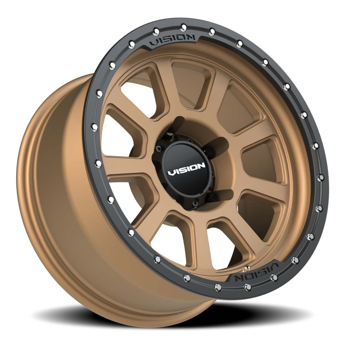 Vision Wheel 350 Bronze 18x9 +12 5x150mm 110.2mm - Wheelwiz