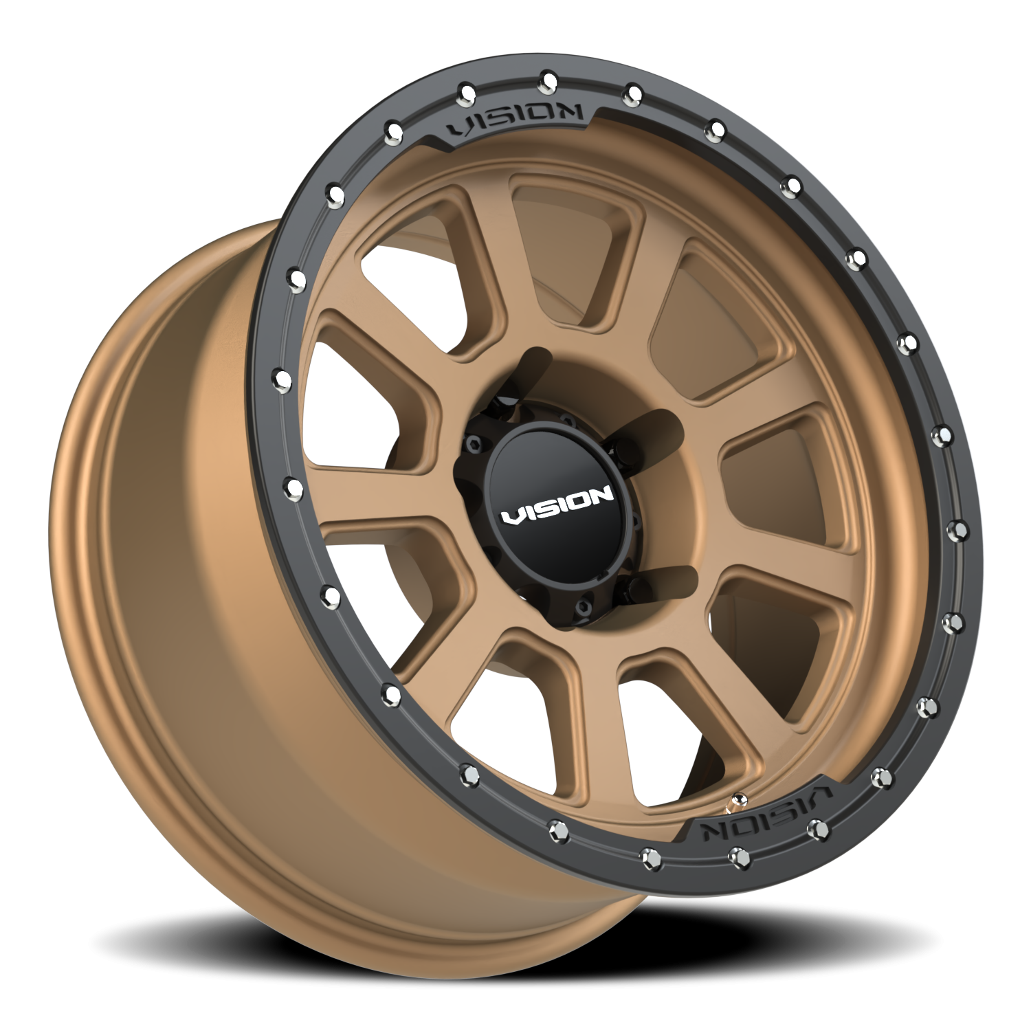 Vision Wheel 350 Bronze 18x9 +12 5x150mm 110.2mm - Wheelwiz