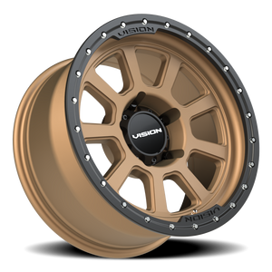 Vision Wheel 350 Bronze 18x9 +12 5x150mm 110.2mm - Wheelwiz