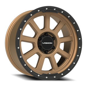 Vision Wheel 350 Bronze 20x9 +12 6x139.7mm 106.2mm - Wheelwiz