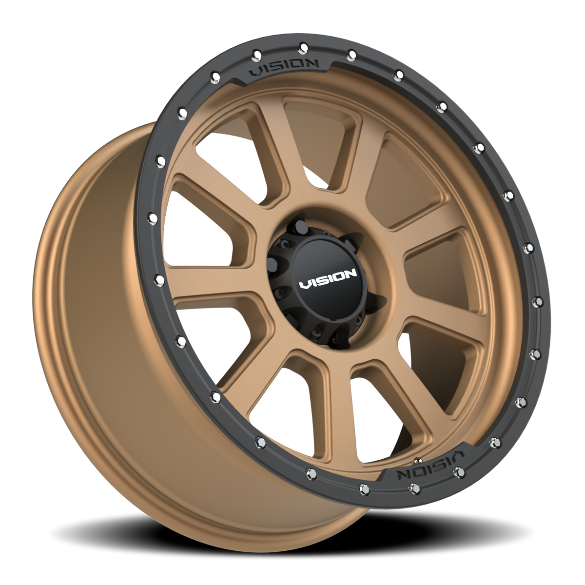 Vision Wheel 350 Bronze 20x9 +12 6x139.7mm 106.2mm - Wheelwiz