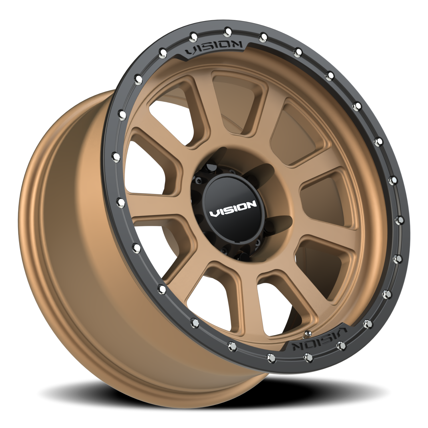 Vision Wheel 350 Bronze 18x9 +12 6x135mm 87.1mm - Wheelwiz