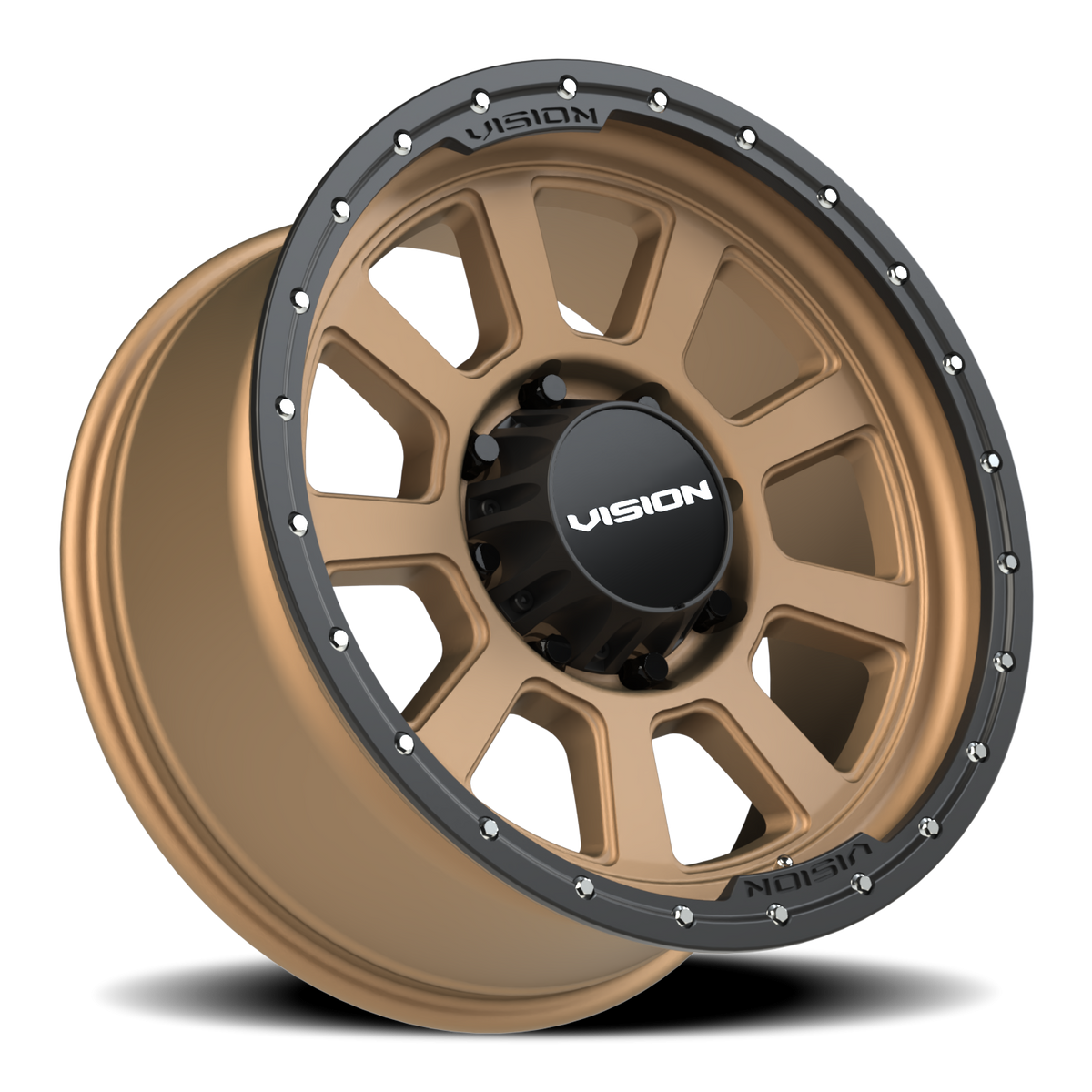 Vision Wheel 350 Bronze 20x9 +12 8x165.1mm 125.2mm - Wheelwiz