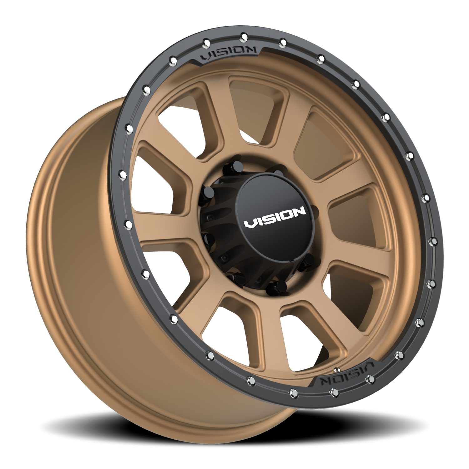 Vision Wheel 350 Bronze 20x9 +12 8x165.1mm 125.2mm - Wheelwiz