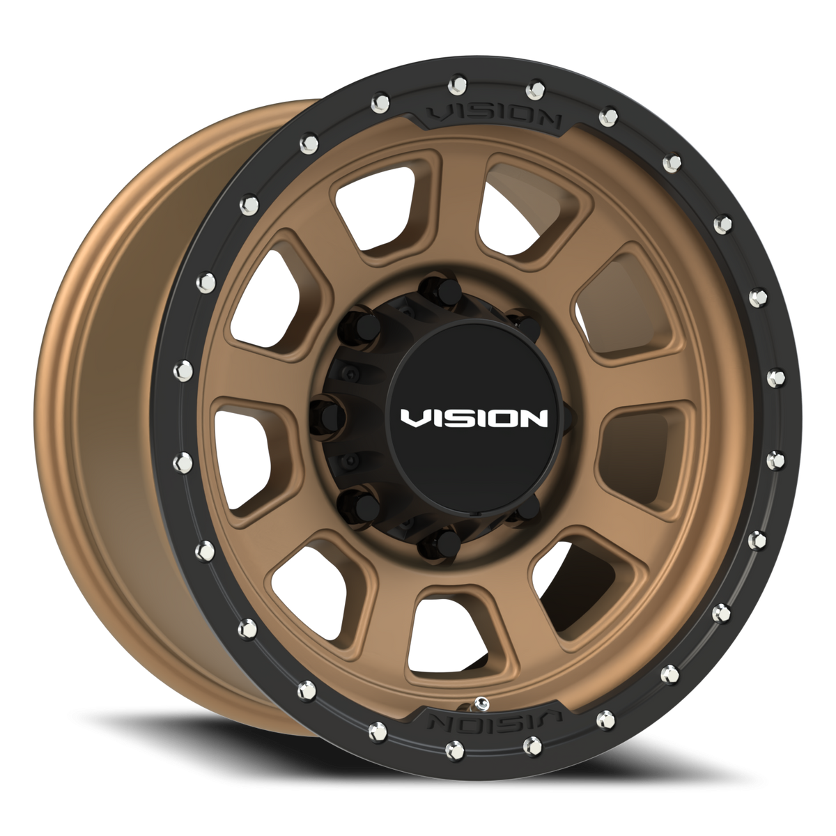 Vision Wheel 350 Bronze 17x9 +12 8x170mm 125.2mm - Wheelwiz