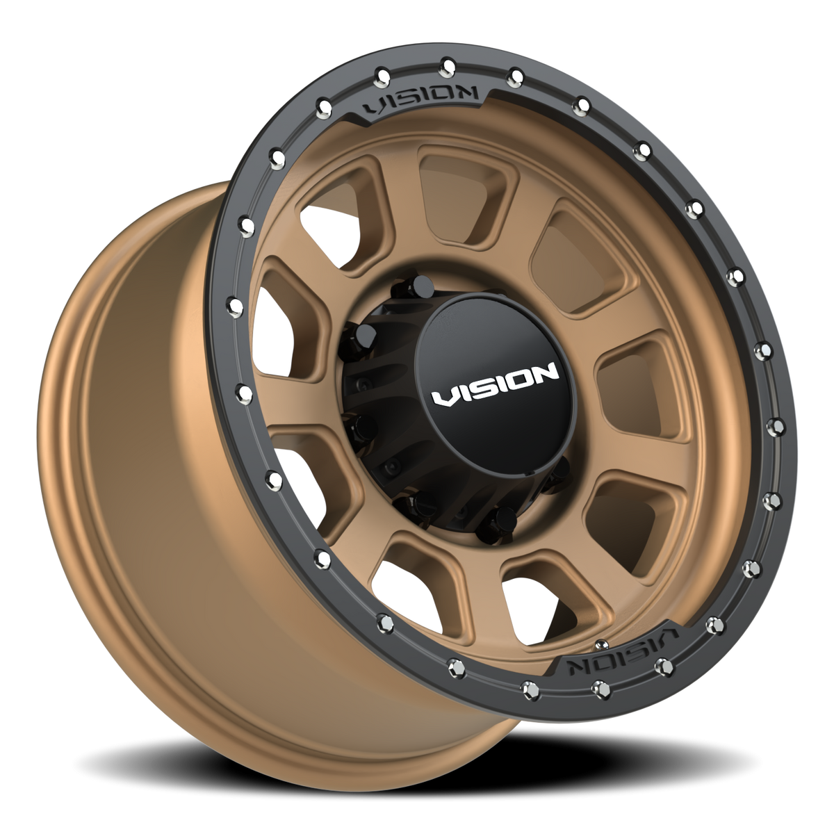 Vision Wheel 350 Bronze 17x9 +12 8x170mm 125.2mm - Wheelwiz