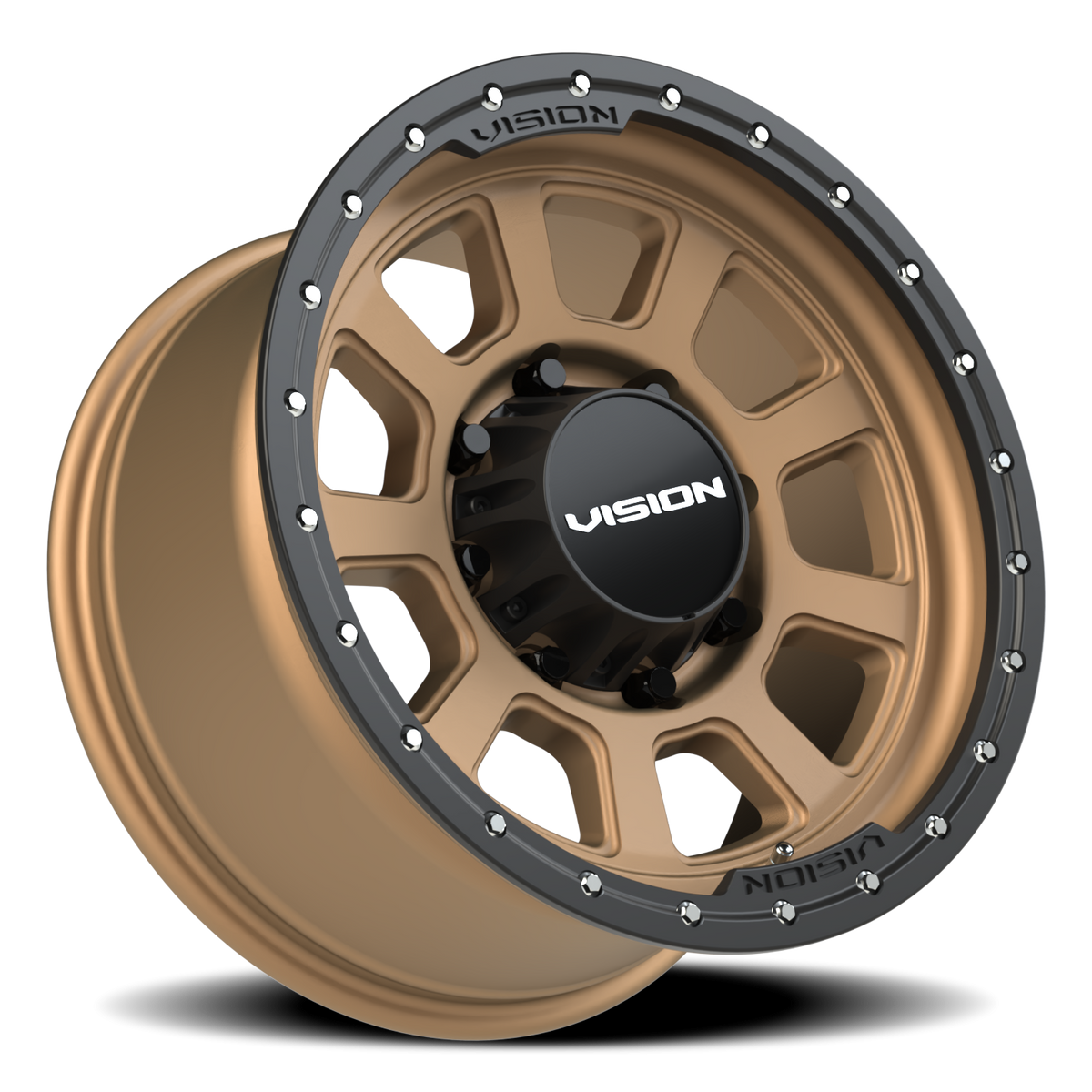 Vision Wheel 350 Bronze 18x9 +12 8x170mm 125.2mm - Wheelwiz