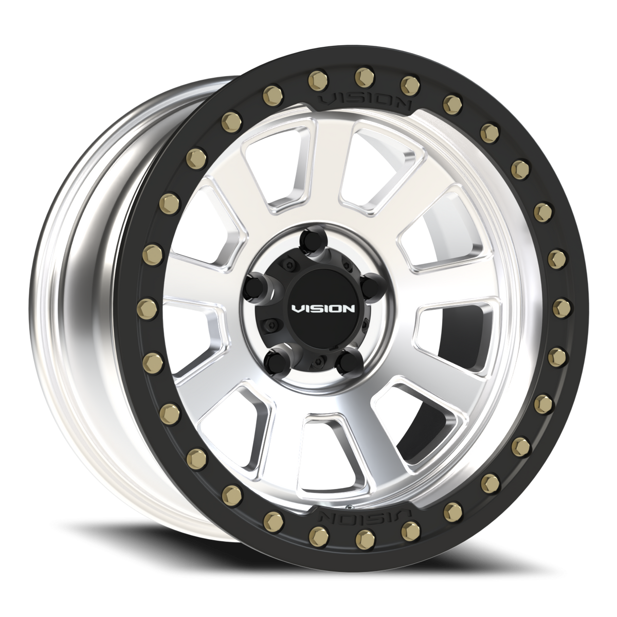 Vision Wheel 350 Machined 17x9 -40 5x127mm 83mm - Wheelwiz
