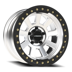 Vision Wheel 350 Machined 17x9 -40 5x127mm 83mm - Wheelwiz