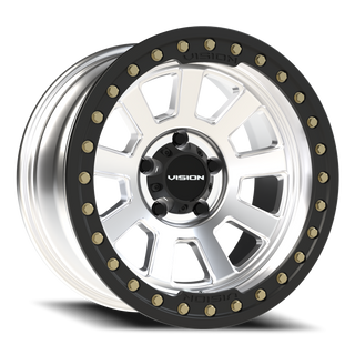 Vision Wheel 350 Machined 17x9 -40 5x127mm 83mm