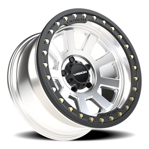 Vision Wheel 350 Machined 17x9 -40 5x127mm 83mm - Wheelwiz