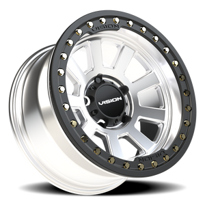 Vision Wheel 350 Machined 17x9 -40 5x139.7mm 108mm - Wheelwiz