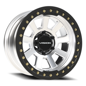 Vision Wheel 350 Machined 17x9 -40 6x139.7mm 106.2mm - Wheelwiz