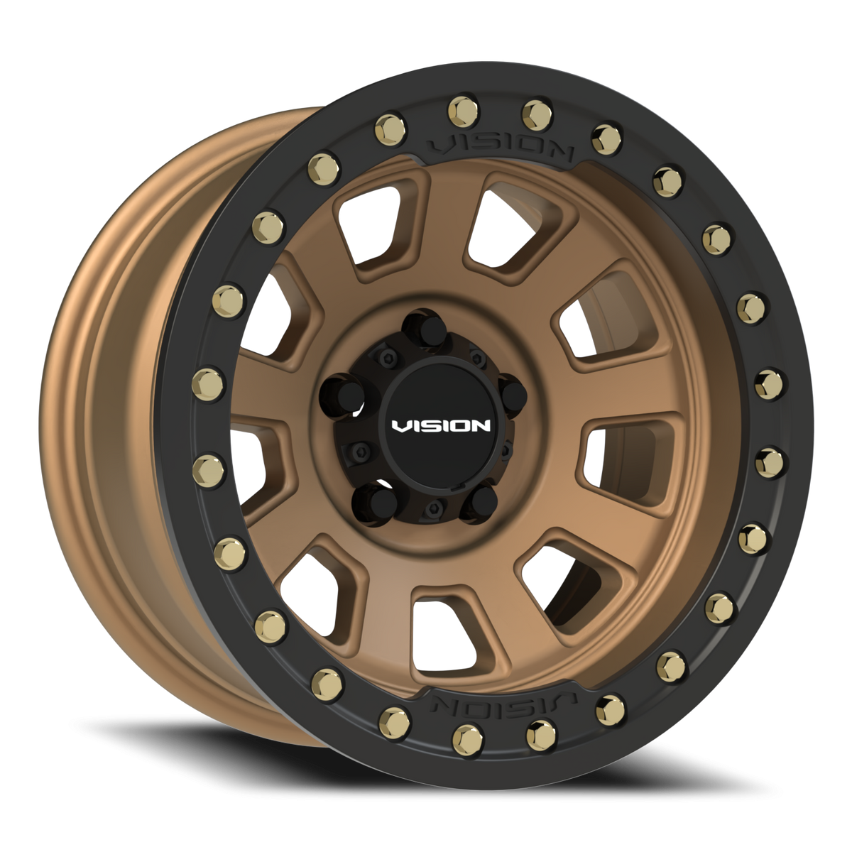 Vision Wheel 350 Bronze 15x8 -28 5x114.3mm 83mm - Wheelwiz