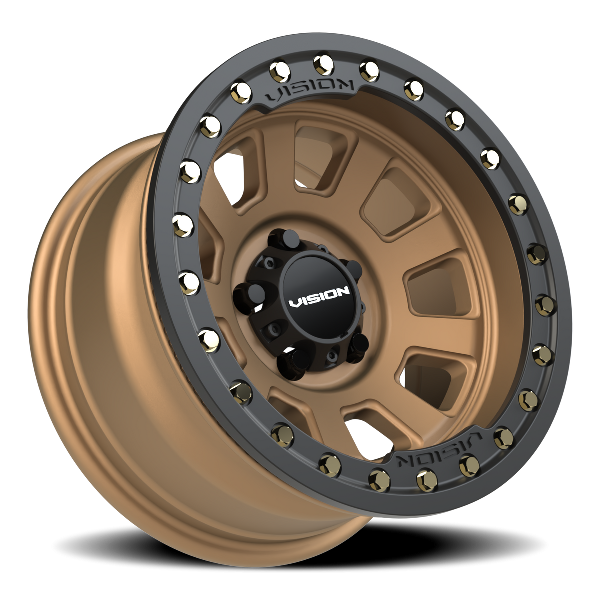 Vision Wheel 350 Bronze 15x8 -28 5x114.3mm 83mm - Wheelwiz