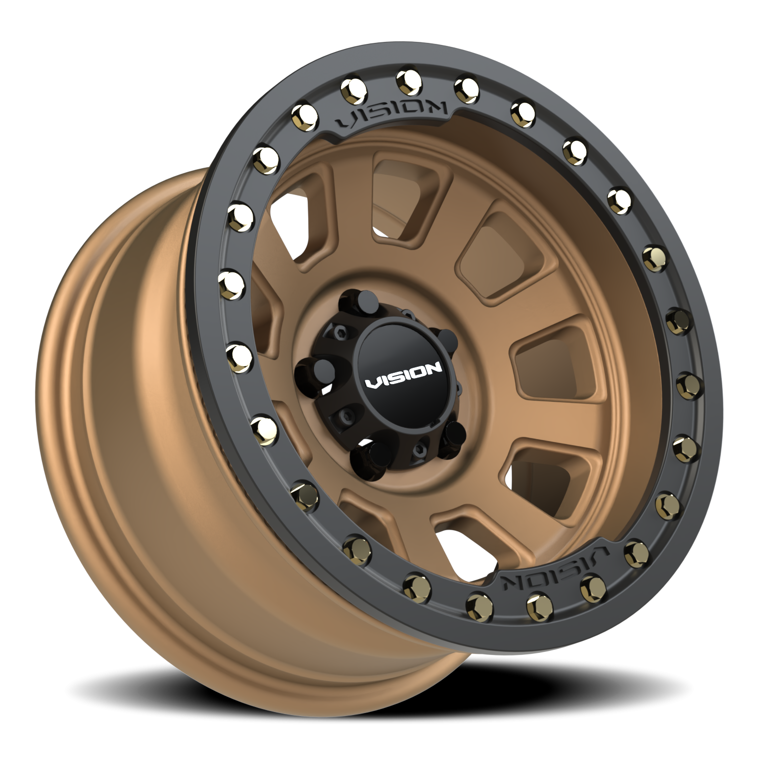 Vision Wheel 350 Bronze 15x8 -28 5x114.3mm 83mm - Wheelwiz