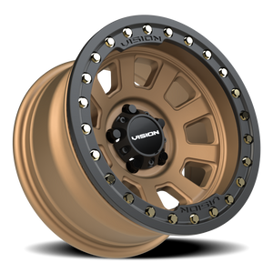 Vision Wheel 350 Bronze 15x8 -28 5x114.3mm 83mm - Wheelwiz