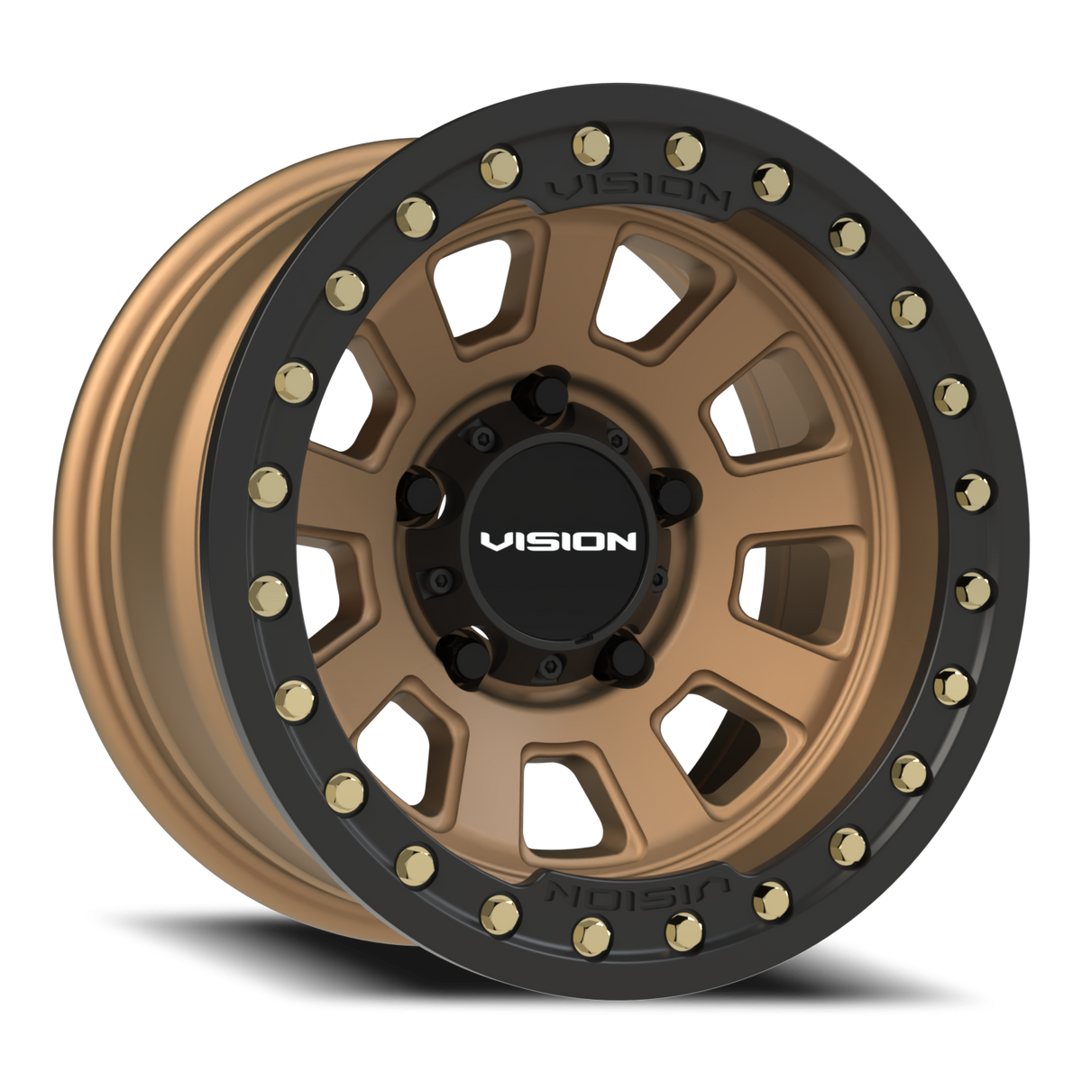 Vision Wheel 350 Bronze 15x8 -28 5x139.7mm 108mm - Wheelwiz