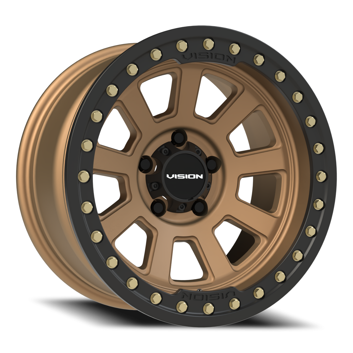 Vision Wheel 350 Bronze 17x9 -40 5x127mm 83mm - Wheelwiz