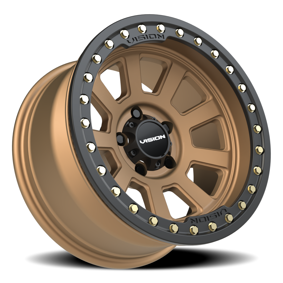 Vision Wheel 350 Bronze 17x9 -40 5x127mm 83mm - Wheelwiz