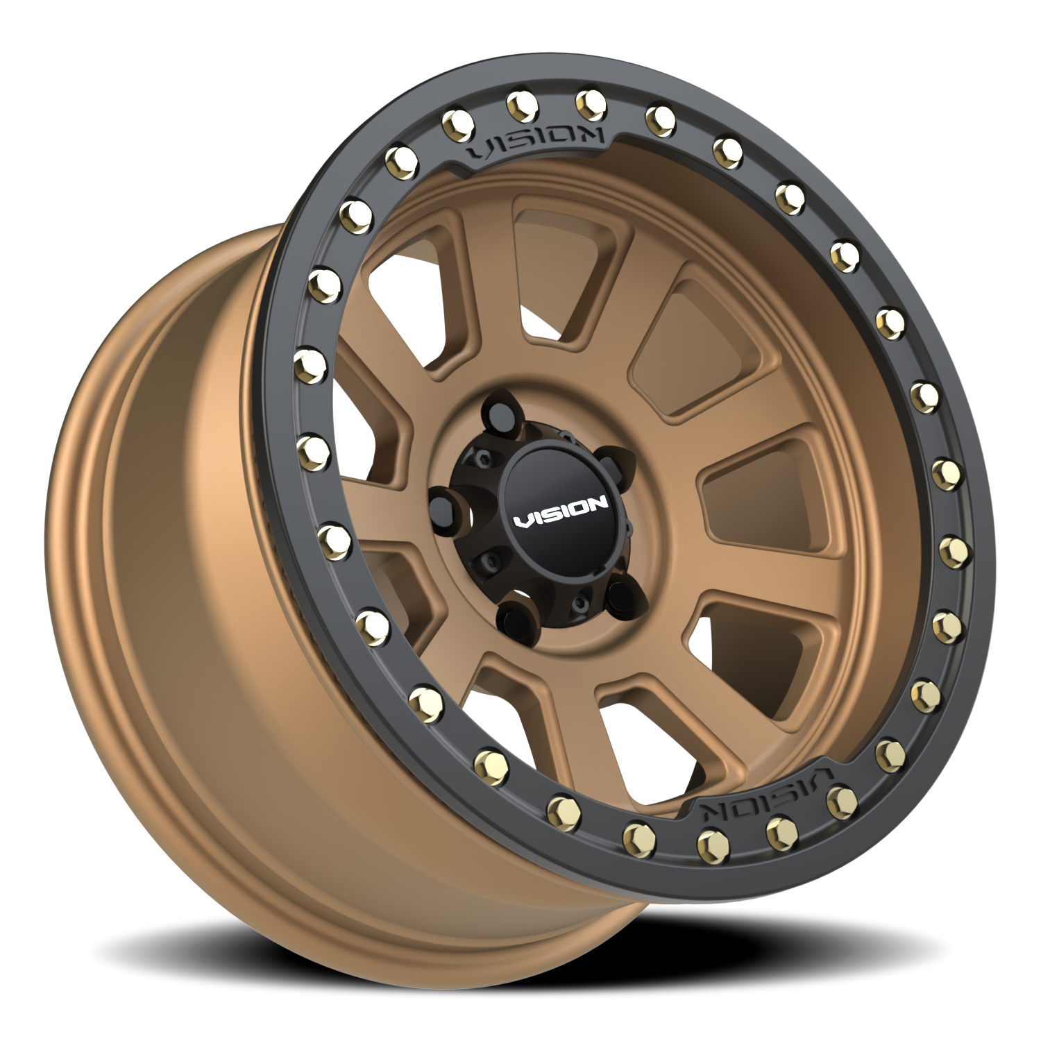 Vision Wheel 350 Bronze 17x9 -40 5x127mm 83mm - Wheelwiz