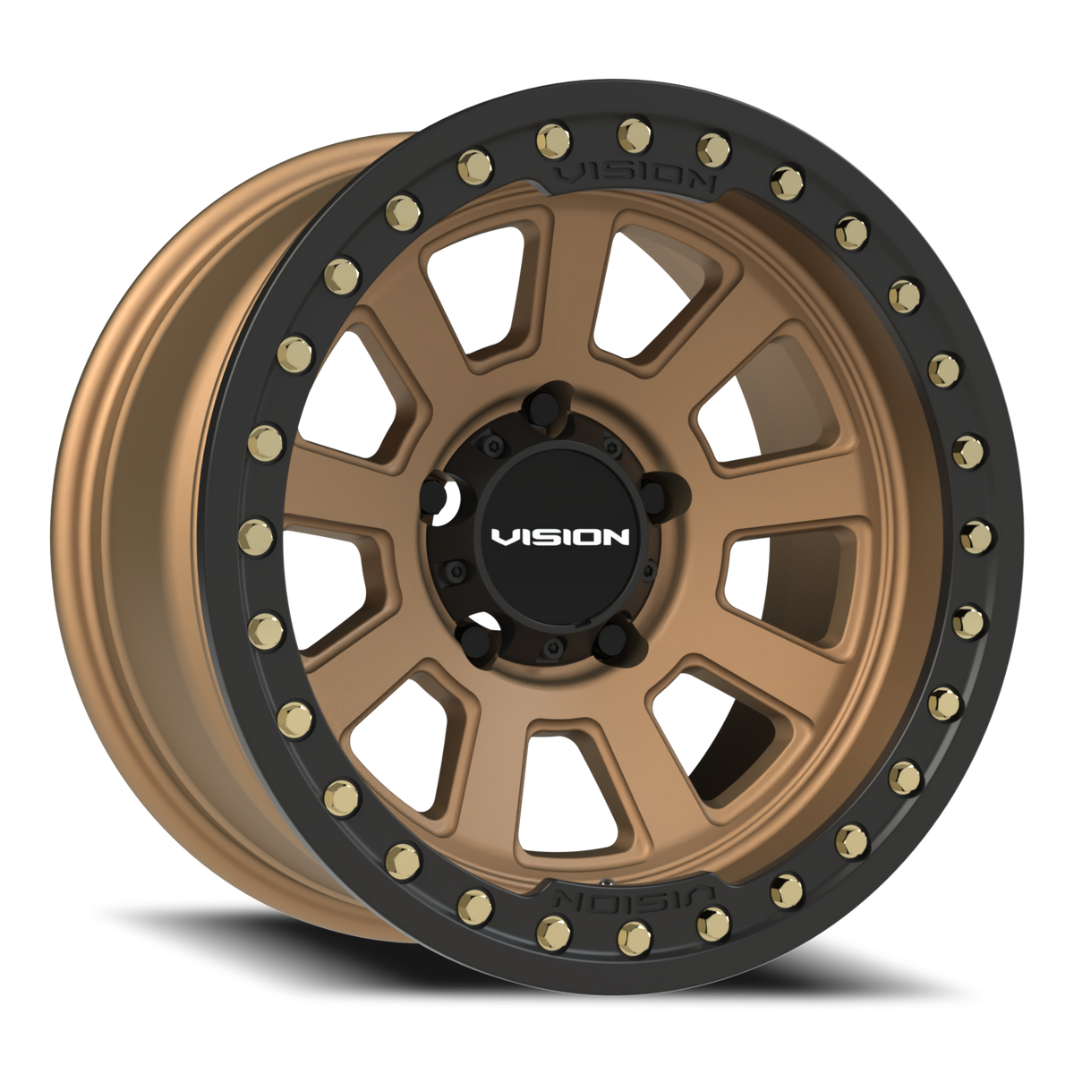 Vision Wheel 350 Bronze 17x9 -40 5x139.7mm 108mm - Wheelwiz