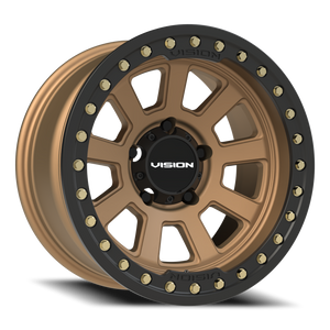 Vision Wheel 350 Bronze 17x9 -40 5x139.7mm 108mm - Wheelwiz