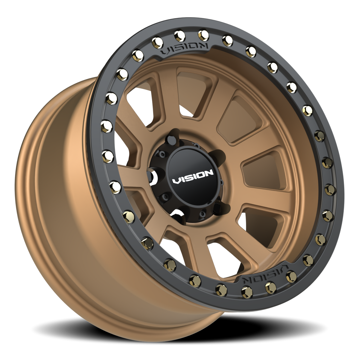 Vision Wheel 350 Bronze 17x9 -40 5x139.7mm 108mm - Wheelwiz