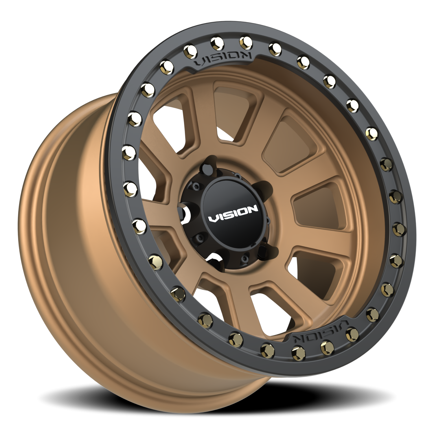 Vision Wheel 350 Bronze 17x9 -40 5x139.7mm 108mm - Wheelwiz