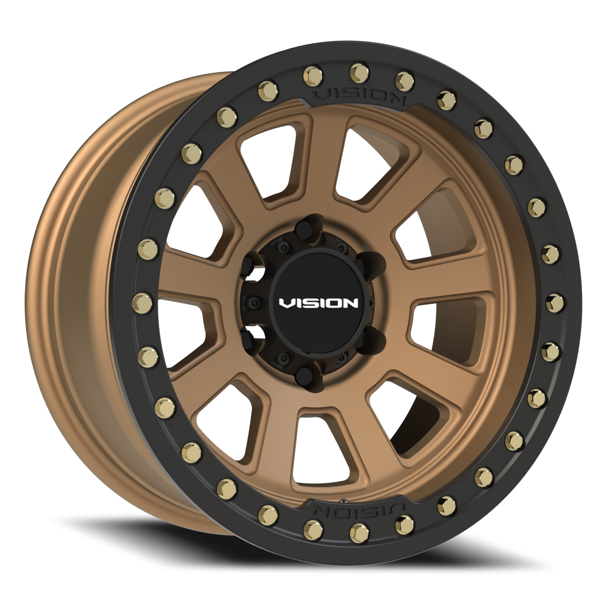 Vision Wheel 350 Bronze 17x9 -40 6x139.7mm 106.2mm - Wheelwiz