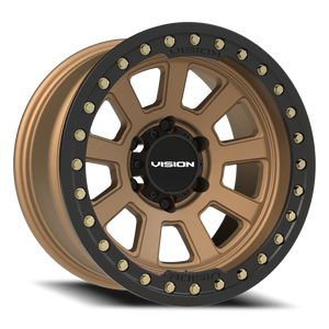 Vision Wheel 350 Bronze 17x9 -40 6x139.7mm 106.2mm - Wheelwiz