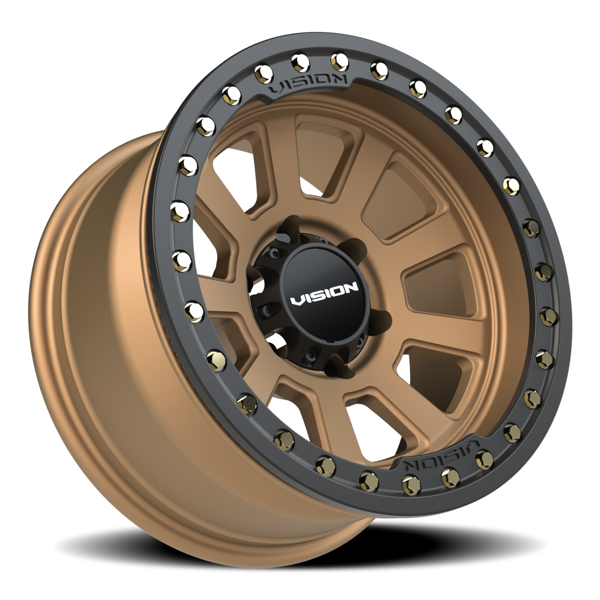 Vision Wheel 350 Bronze 17x9 -40 6x139.7mm 106.2mm - Wheelwiz