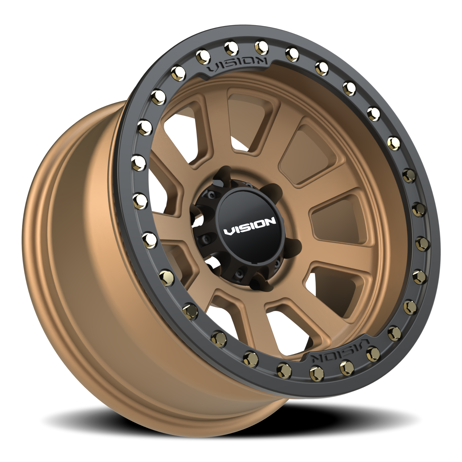 Vision Wheel 350 Bronze 17x9 -40 6x139.7mm 106.2mm - Wheelwiz