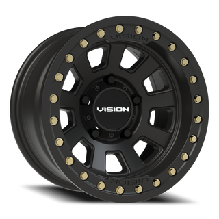 Vision Wheel 350 Satin Black 15x8 -28 5x139.7mm 108mm
