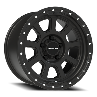Vision Wheel 350 Satin Black 17x9 +12 5x114.3mm 83mm