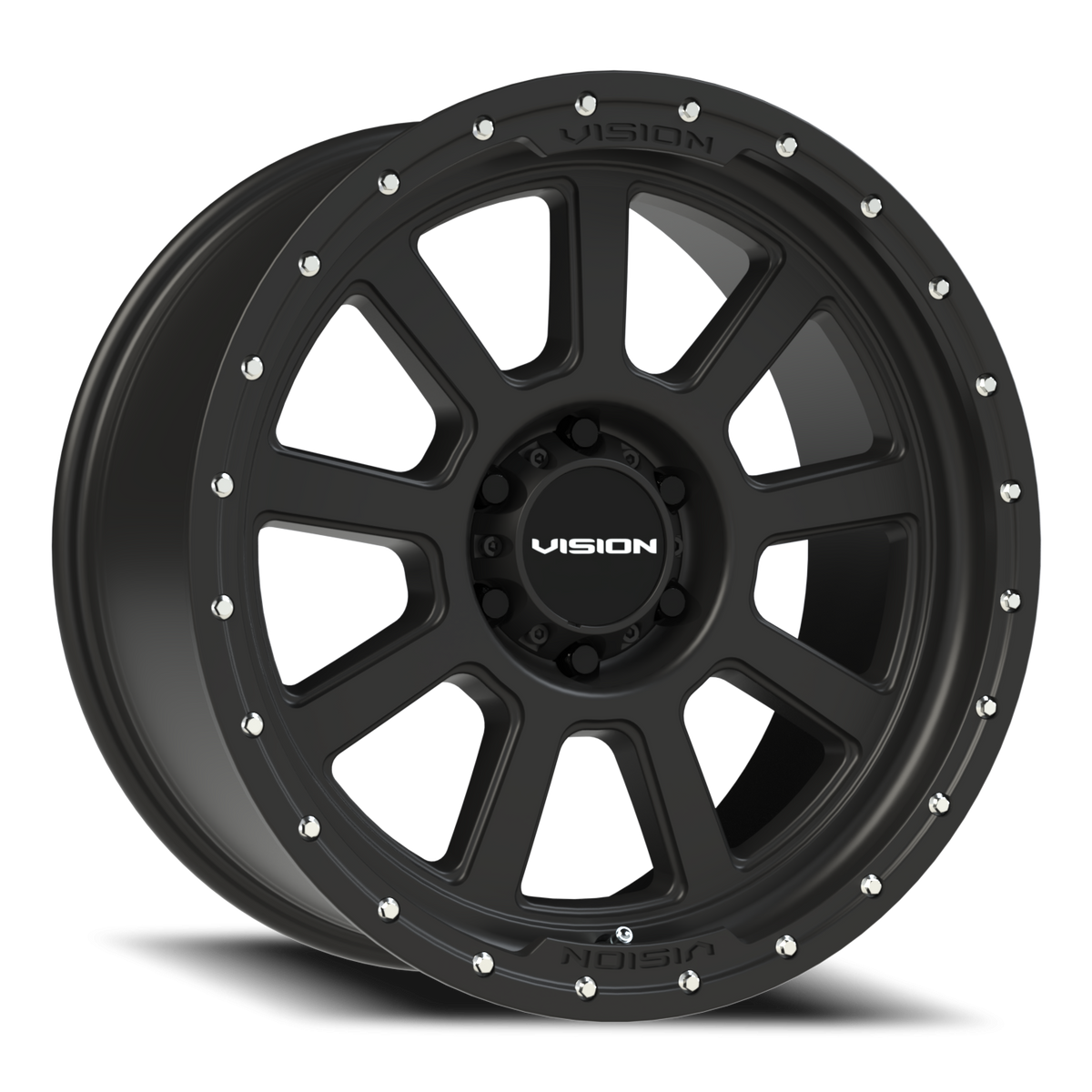 Vision Wheel 350 Satin Black 20x9 0 6x139.7mm 78.1mm - Wheelwiz