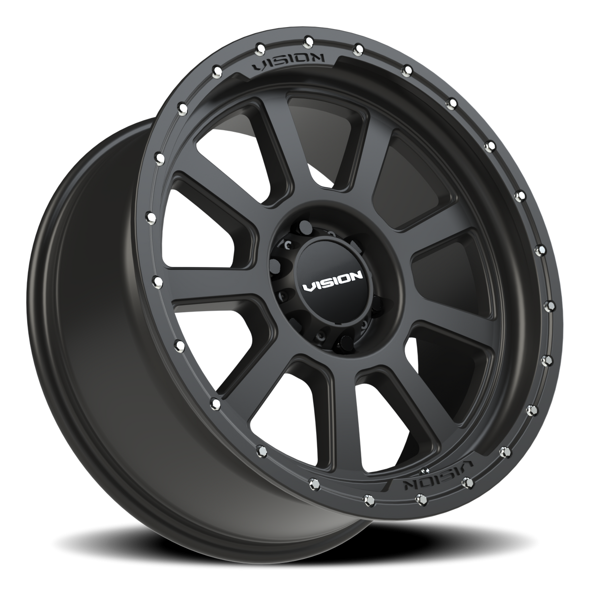 Vision Wheel 350 Satin Black 20x9 0 6x139.7mm 78.1mm - Wheelwiz