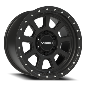 Vision Wheel 350 Satin Black 17x9 +12 6x135mm 87.1mm - Wheelwiz