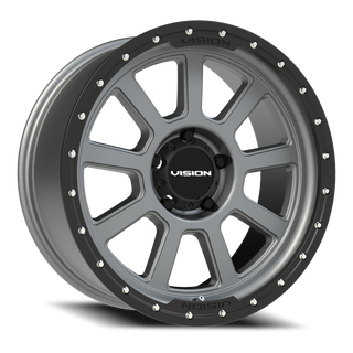 Vision Wheel 350 Satin Grey 20x9 -12 5x139.7mm 108mm