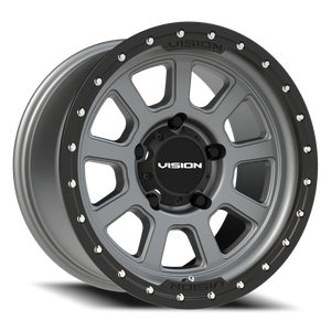 Vision Wheel 350 Satin Grey 17x9 -12 5x139.7mm 108mm - Wheelwiz