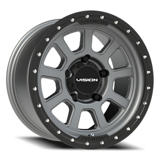Vision Wheel 350 Satin Grey 17x9 -12 5x139.7mm 108mm