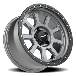 Vision Wheel 350 Satin Grey 18x9 -12 5x127mm 78.1mm - Wheelwiz